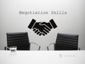 Negotiation Skills